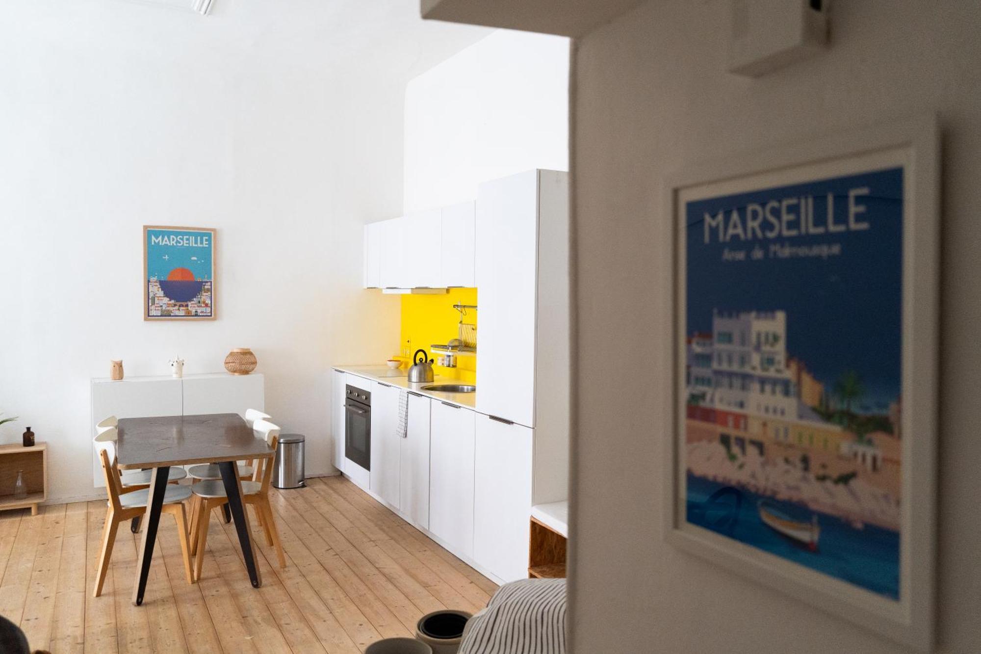 Appartement Julien - Gare St Charles - Cours Julien Marseilles